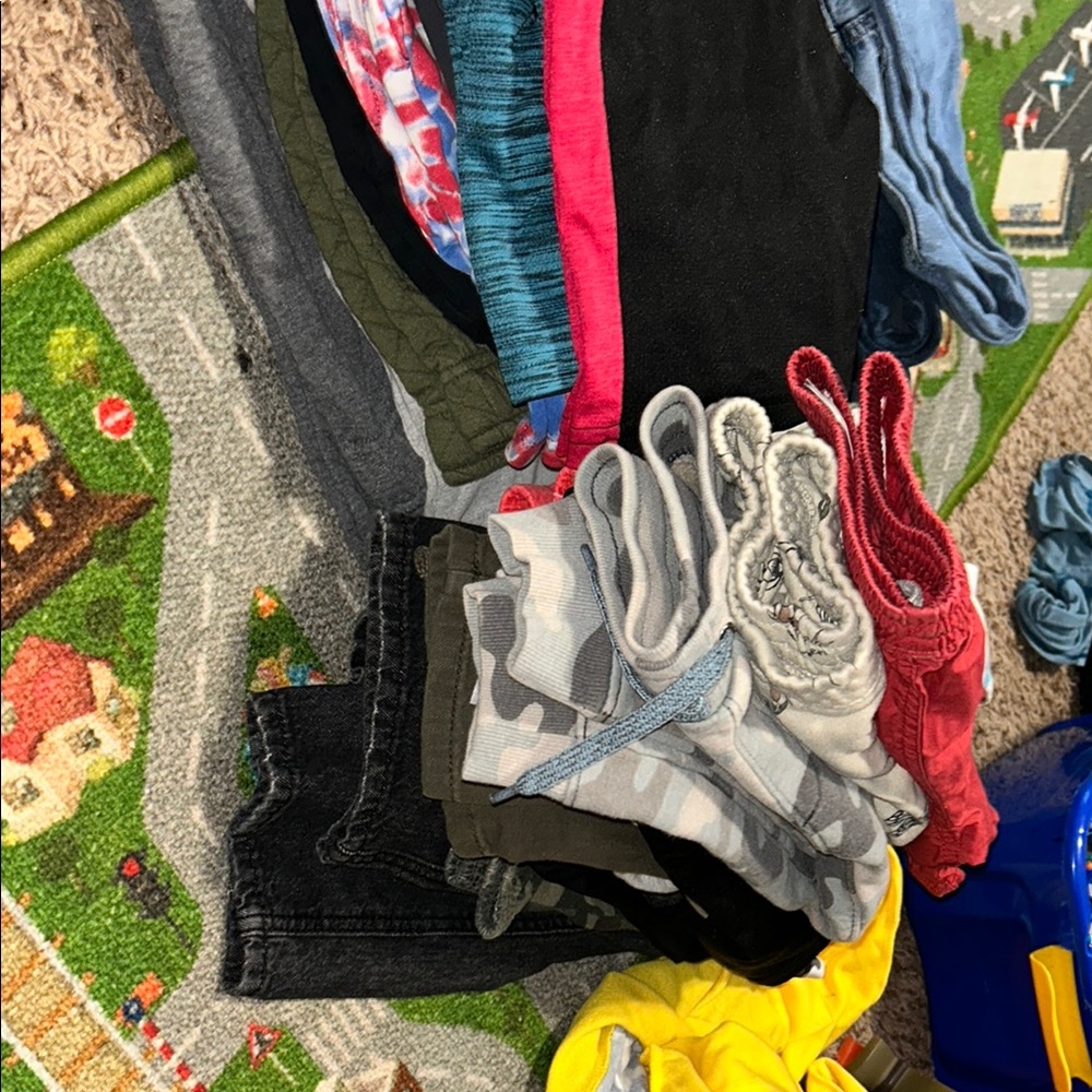 5t shirts- pants, shorts